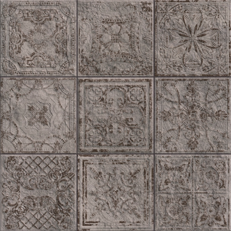 Aparici Gatsby Copper 60x60 dekoracyjne płytki ścienne ornamenty