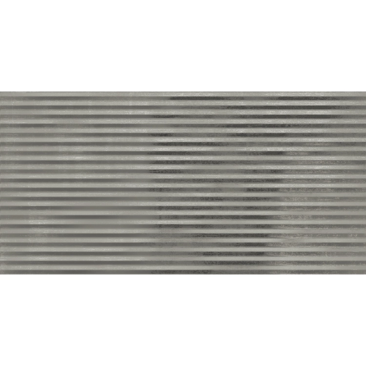 Aparici Book Silver Blind 50x100 srebrne płytki ścienne ryflowane