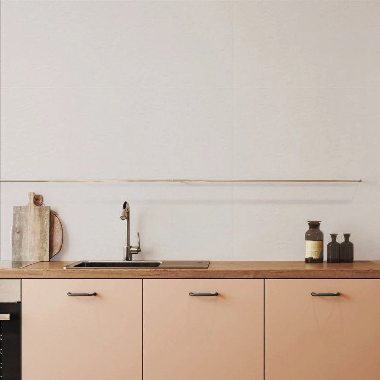 Aparici Spring Cream 45x120 płytki ścienne struktura cementu
