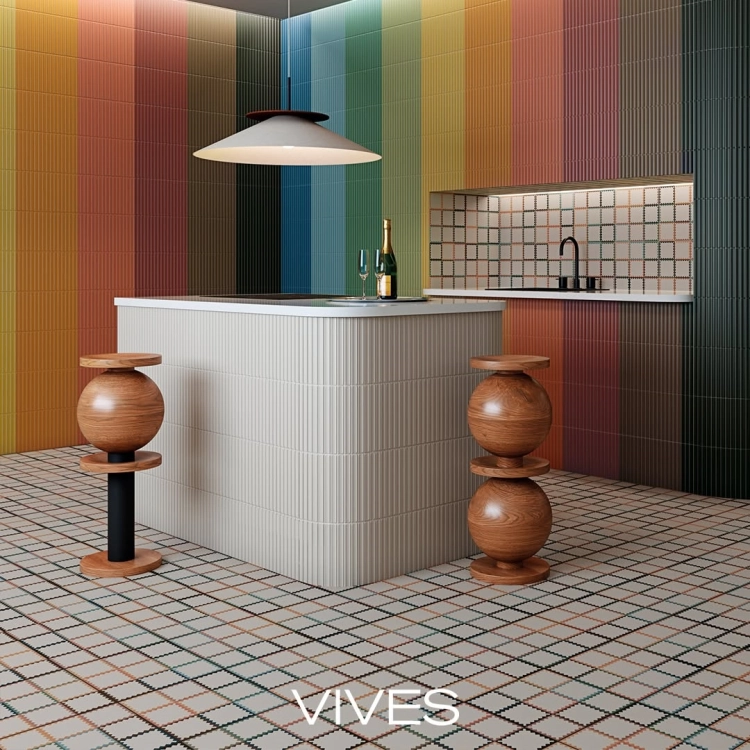 Vives Surf Kalea 30x30 dekoracyjne matowe płytki gresowe
