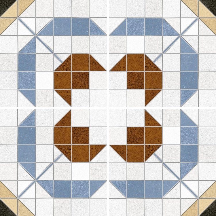 Vives Seine Sedar-R Azul 20x20