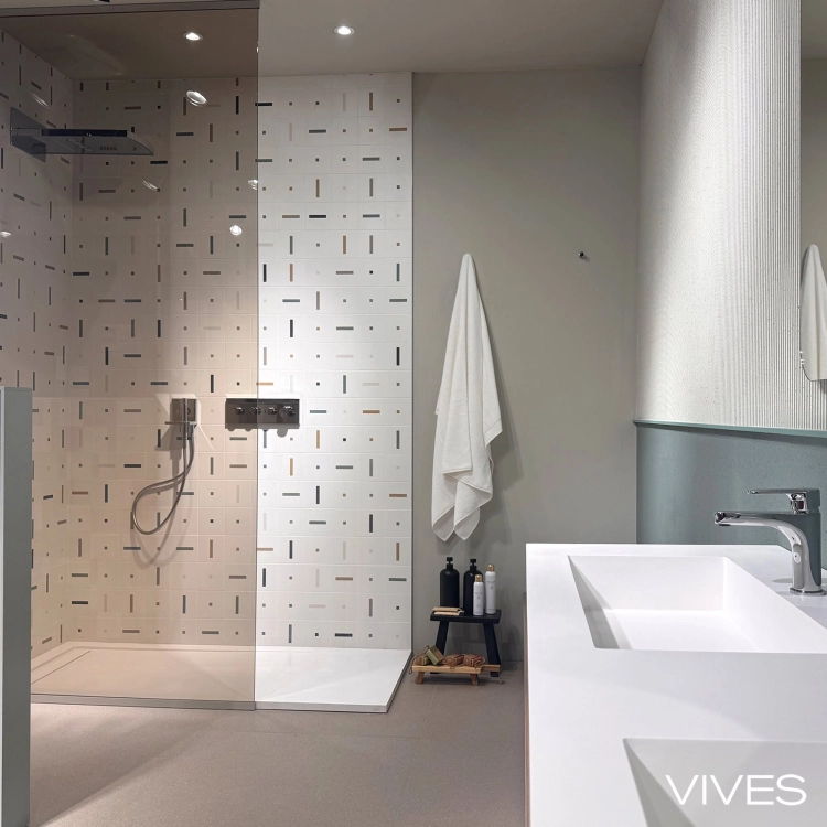 Vives Zepto Ronna Multicolor 13x13 geometryczne płytki ścienne
