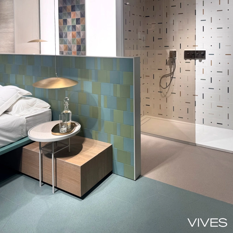 Vives Zepto Ronna Multicolor 13x13 geometryczne płytki ścienne