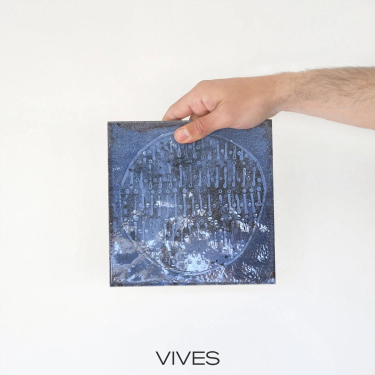 Vives Luca Carlo Marino-B 20x20 mix wzorów połysk niebieskie płytki