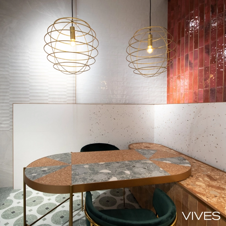 Vives Luca AB|C Granate 8x31,5 połysk czerwone cegiełki