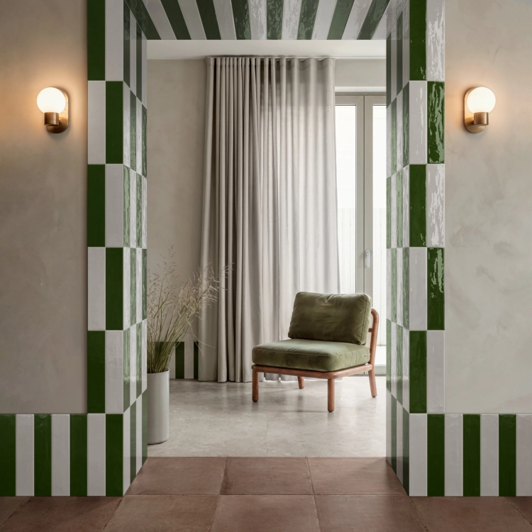 Marazzi Terralux Bianco Lux 9,1x37,5 białe kafle