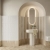 Marazzi Terralux Bianco Lux 9,1x37,5 białe kafle