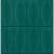 Marazzi Terralux 3D Pura Turchese Lux 9,1x37,5 turkusowe kafle dekor