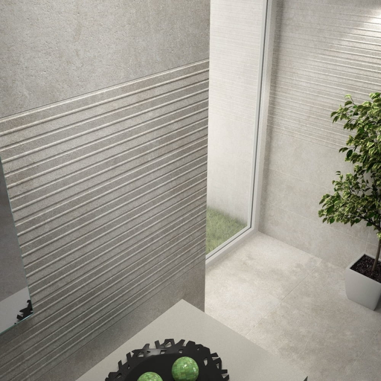 Saloni płytki ścienne Way 30x90 Gris