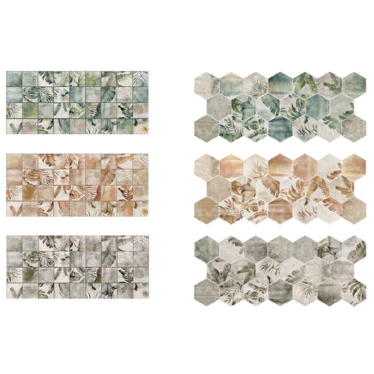 Amazonia Tropic Grey 32x36,8 ZYX płytka heksagon