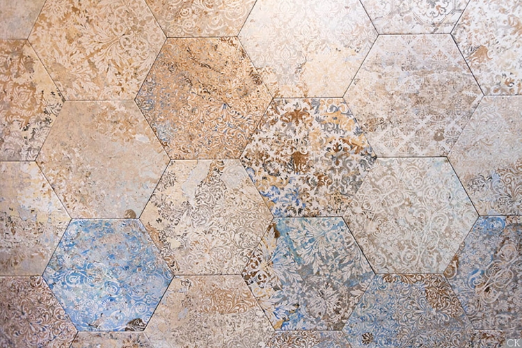Aparici Carpet Vestige Natural Hexagon