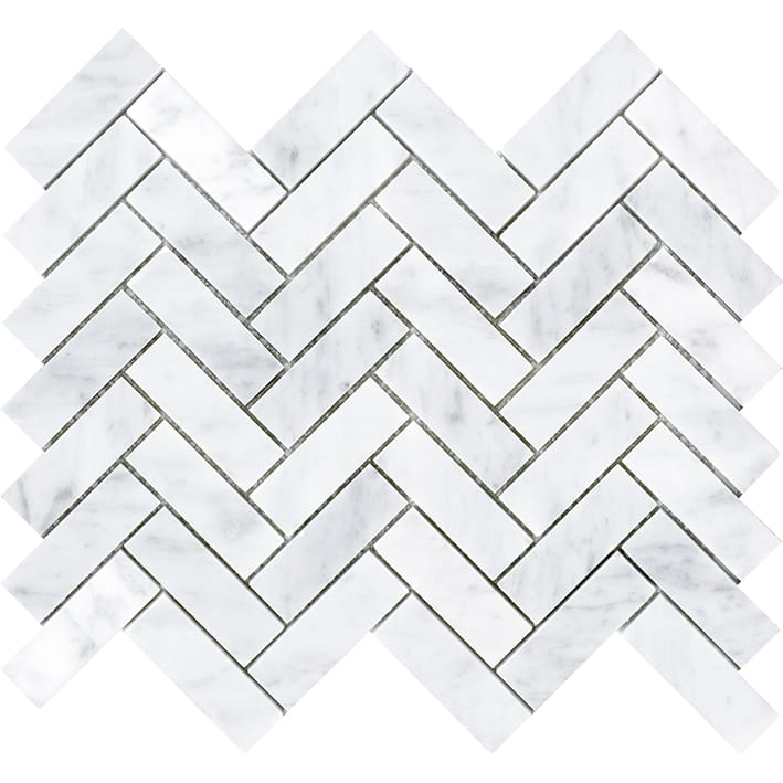 Lines Cambric Carrara Pulido mozaika kamienna w jodełkę L'Antic Colonial