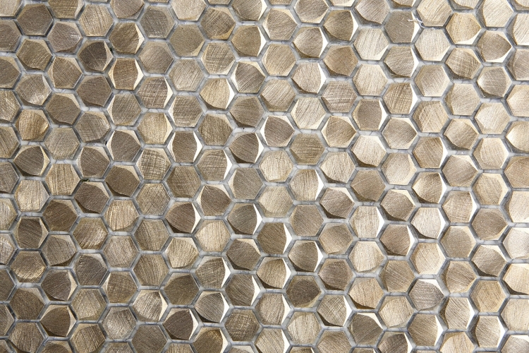 Gravity Aluminium Hexagon Gold mozaika L'Antic Colonial