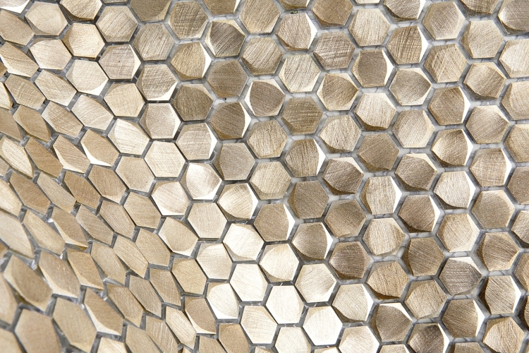 Gravity Aluminium Hexagon Gold mozaika L'Antic Colonial