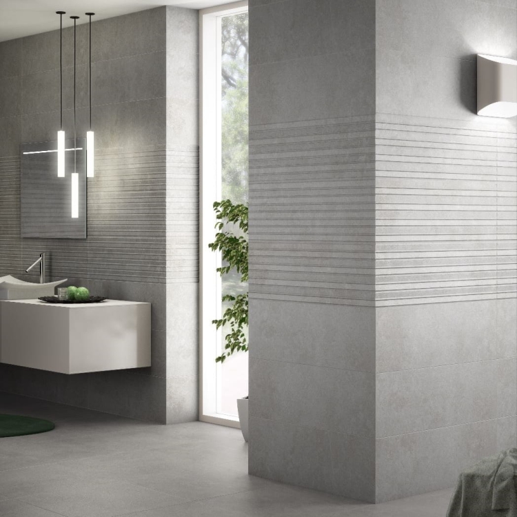 Saloni płytki ścienne Way 30x90 Gris