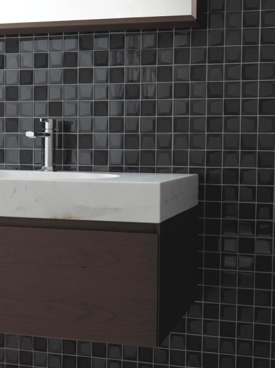 Effect Square Black mozaika strukturalna 3D L'Antic Colonial