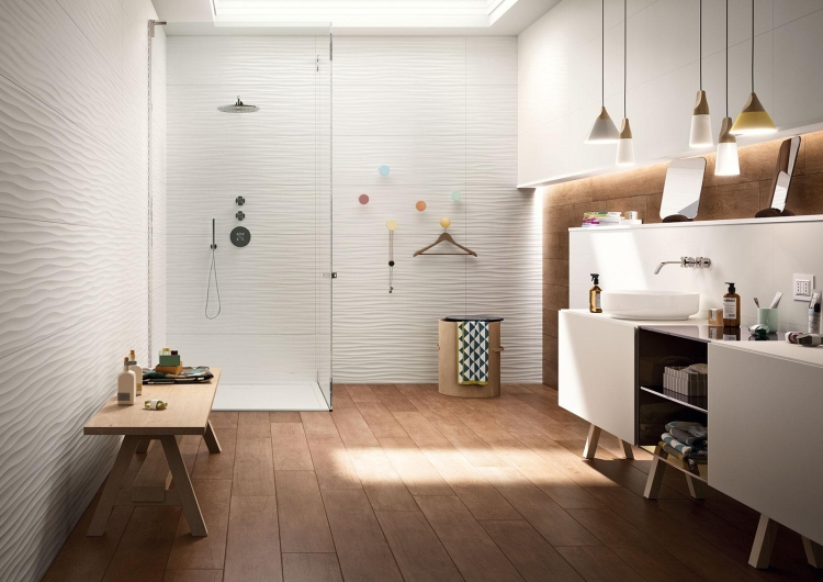 Marazzi Essenziale Struttura Wave 3D Satinato