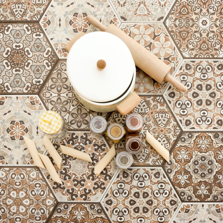 Aparici Terre Stamp Hexagon