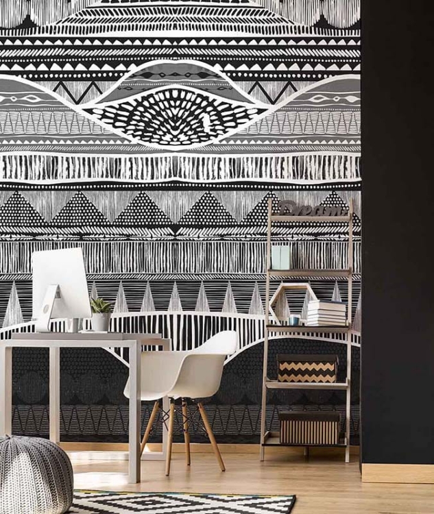 Black & White tapeta fizelinowa