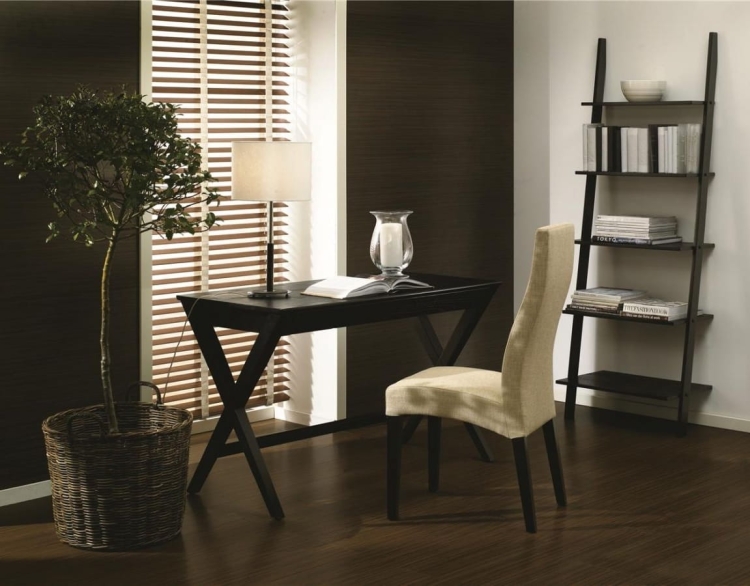 Scandi Black biurko w skandynawskim stylu z dużą pojemną szufladą 120x60 czarne