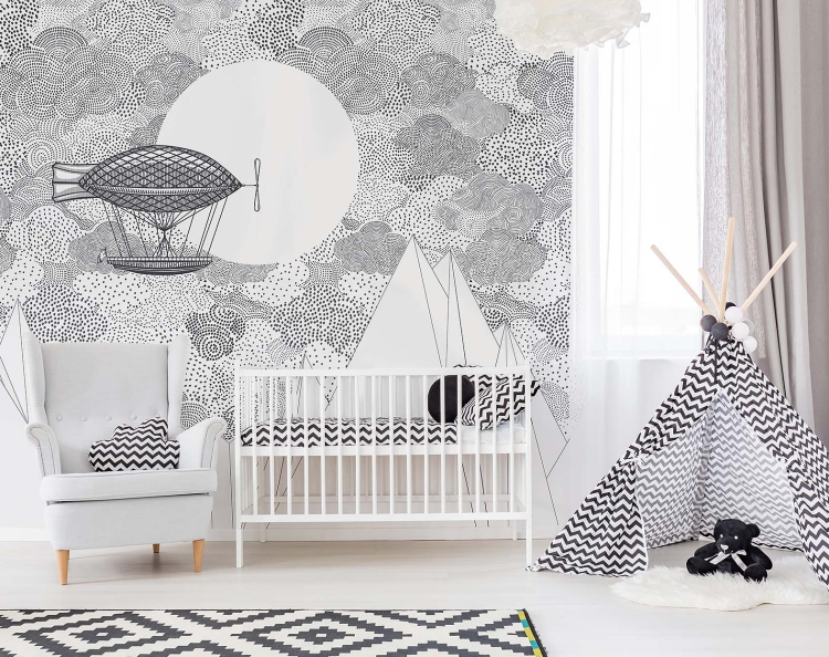 Statek powietrzny sterowiec tapeta