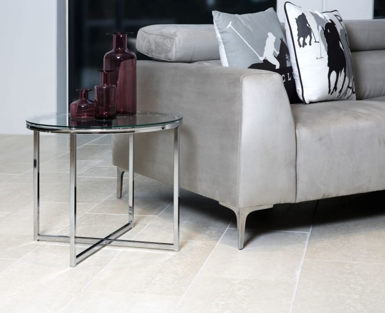 Kross nowoczesny stolik kawowy ze szklanym blatem