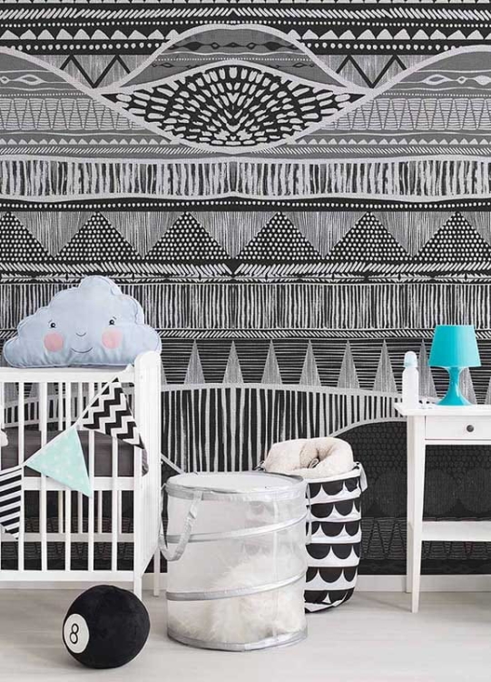 Black & White tapeta fizelinowa