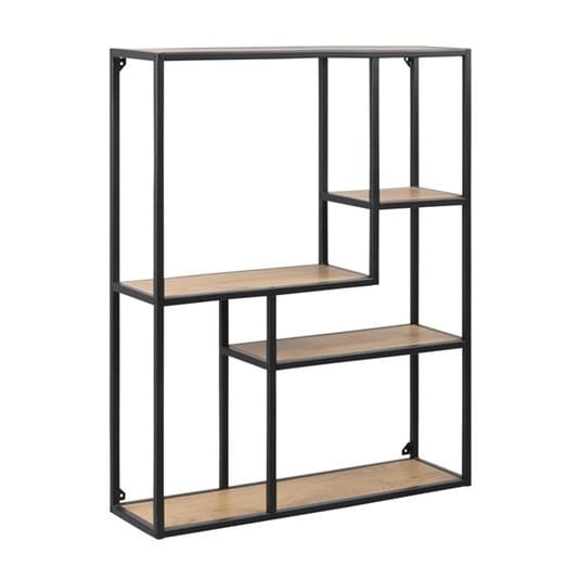 Scandi Loft Wild Oak regał wiszący w stylu skandynawskim